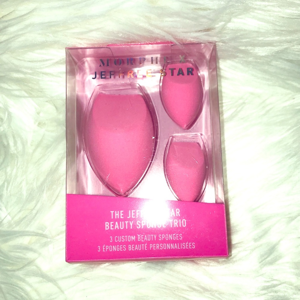Morphe X Jeffree Star sponge trio! NWT